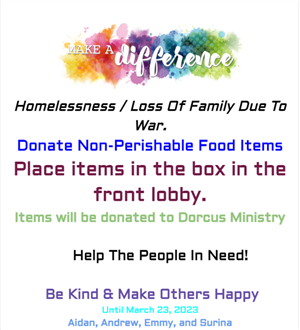 food drive